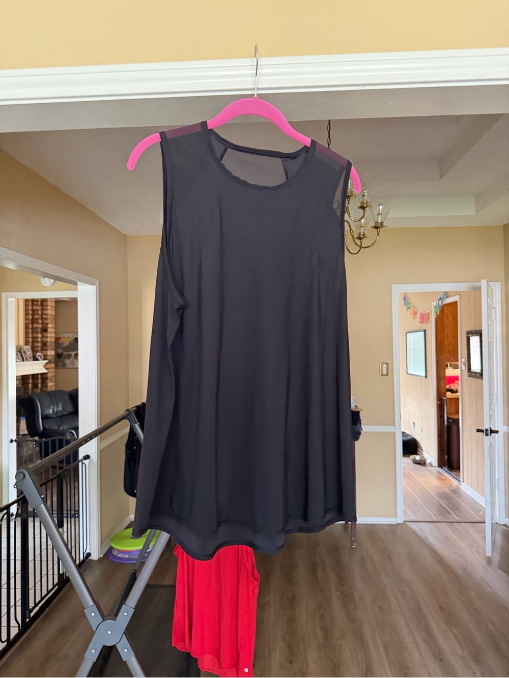 VGUC lululemon sculpt tank black size 12 workout activewear running top women